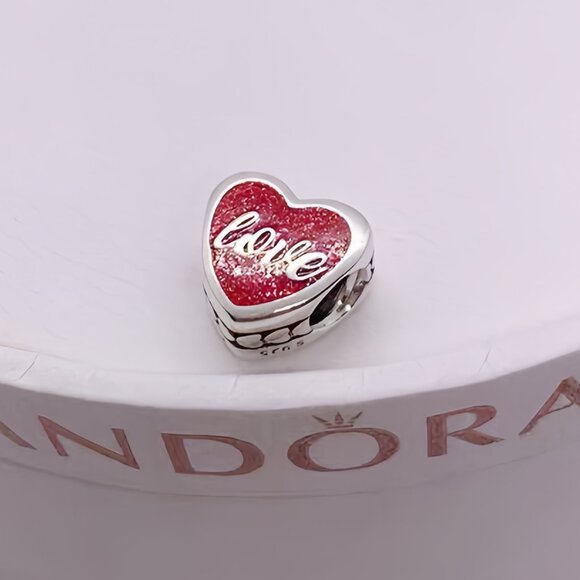Pandora Charleston SC Exclusive Dangle Charm outh Carolina Flag Pendant S925 - Picture 2 of 3